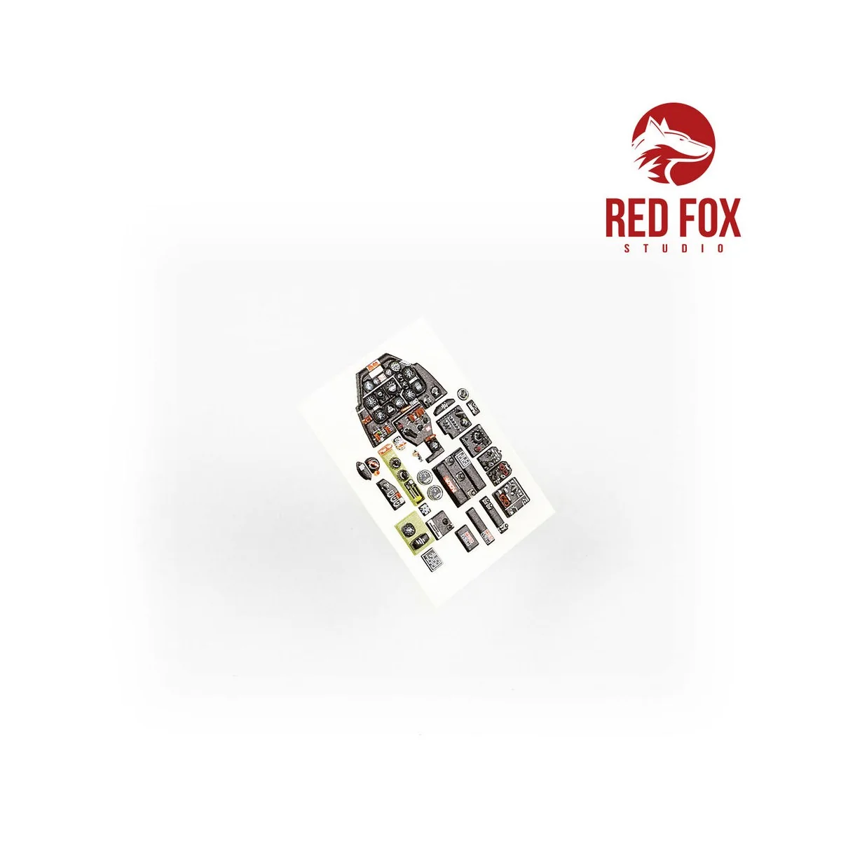 1/48 P-51D Mustang (for Tamiya kit), 1/48 - Red Fox Studio RFSQS-48030