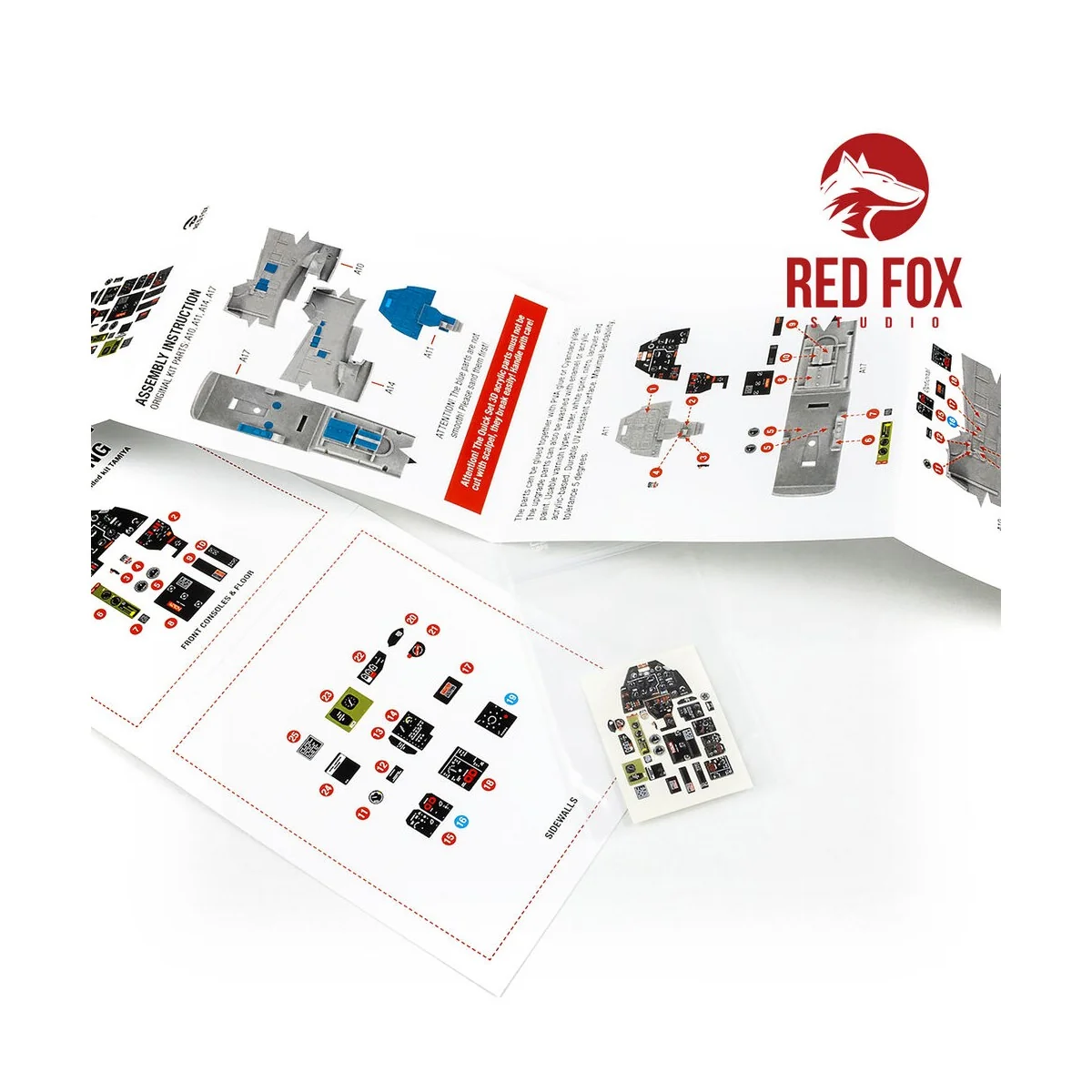 1/48 P-51D Mustang (for Tamiya kit), 1/48 - Red Fox Studio RFSQS-48030