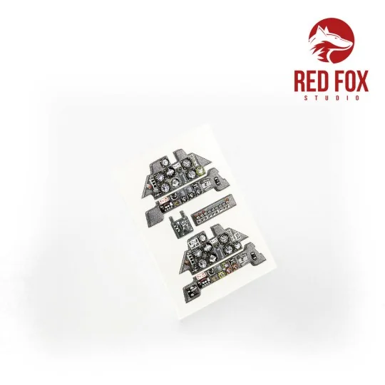 1/48 Messerschmitt Bf 109E-3/4/7 JABO (for Tamiya kit) - Red Fox St...