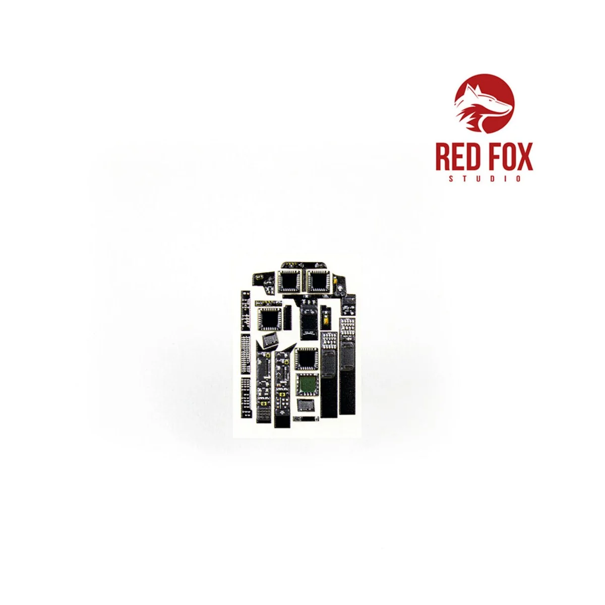 1/48 AH-64E Apache (for Hasegawa kit) - Red Fox Studio RFSQS-48032