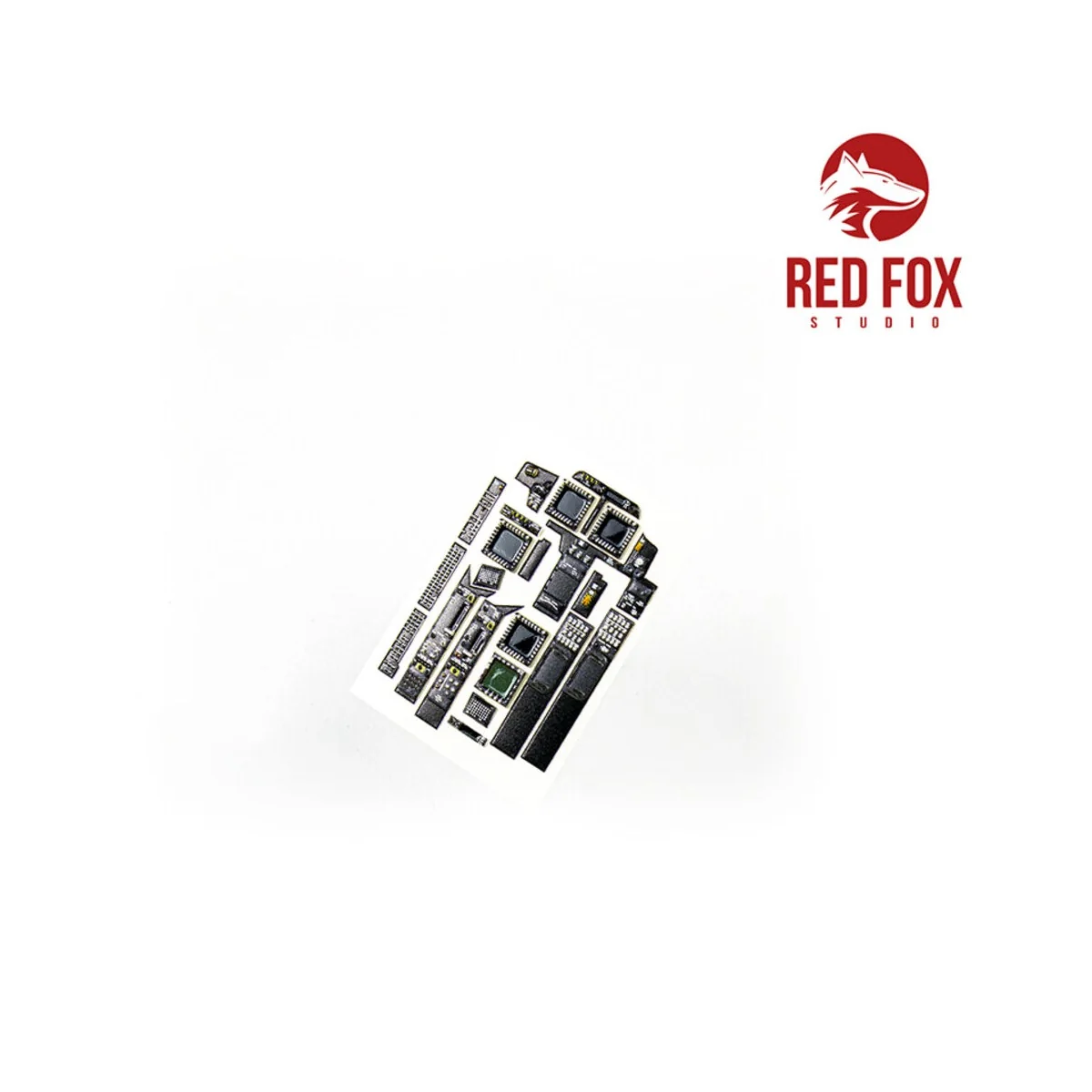 1/48 AH-64E Apache (for Hasegawa kit), 1/48 - Red Fox Studio RFSQS-...