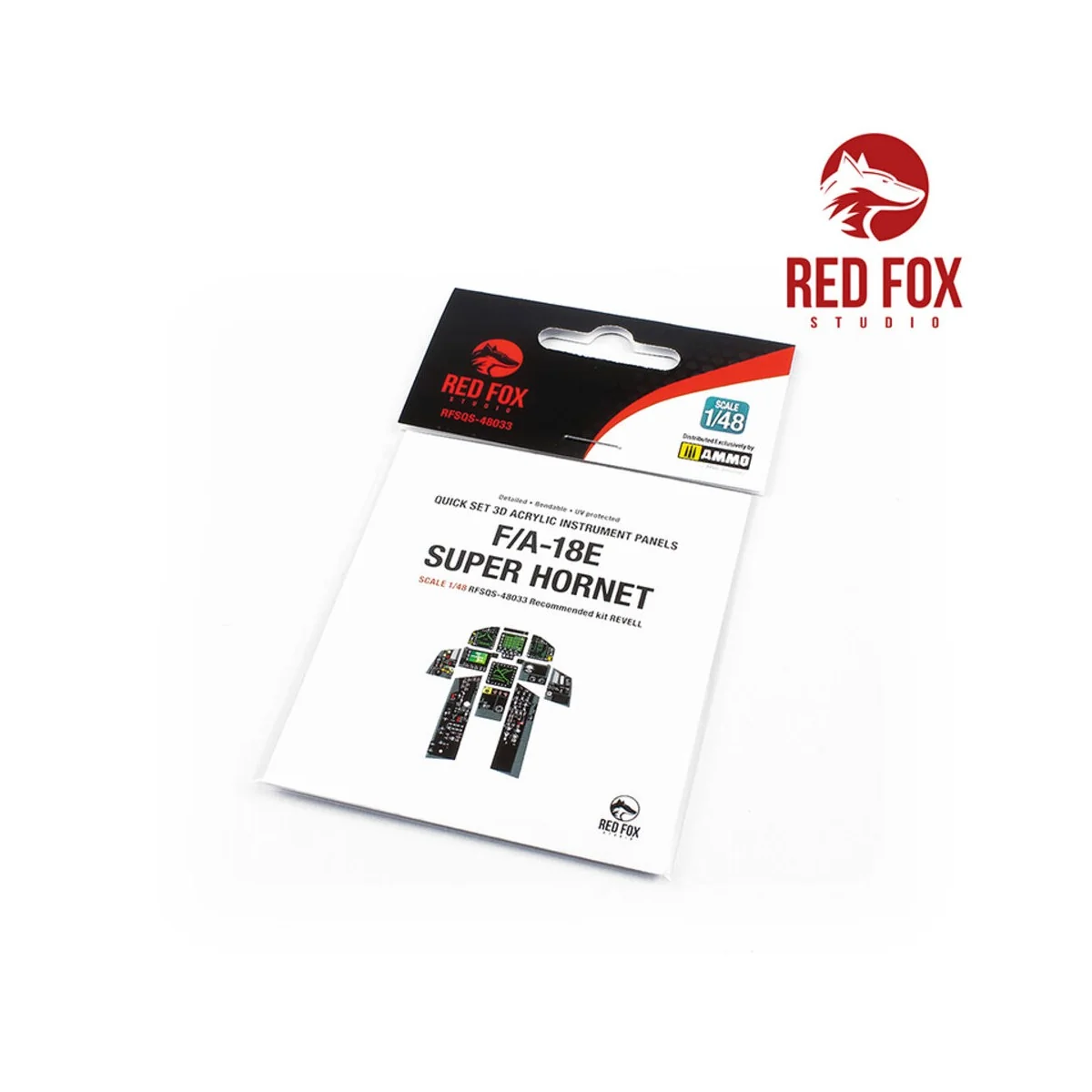 1/48 F/A-18E Super Hornet (for Revell kit) - Red Fox Studio RFSQS-4...