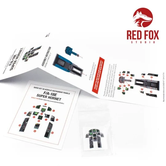 1/48 F/A-18E Super Hornet (for Revell kit), 1/48 - Red Fox Studio R...