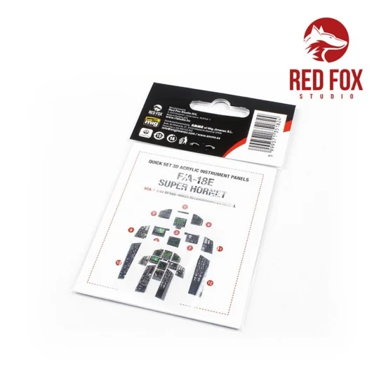 1/48 F/A-18E Super Hornet (for Revell kit) - Red Fox Studio RFSQS-4...