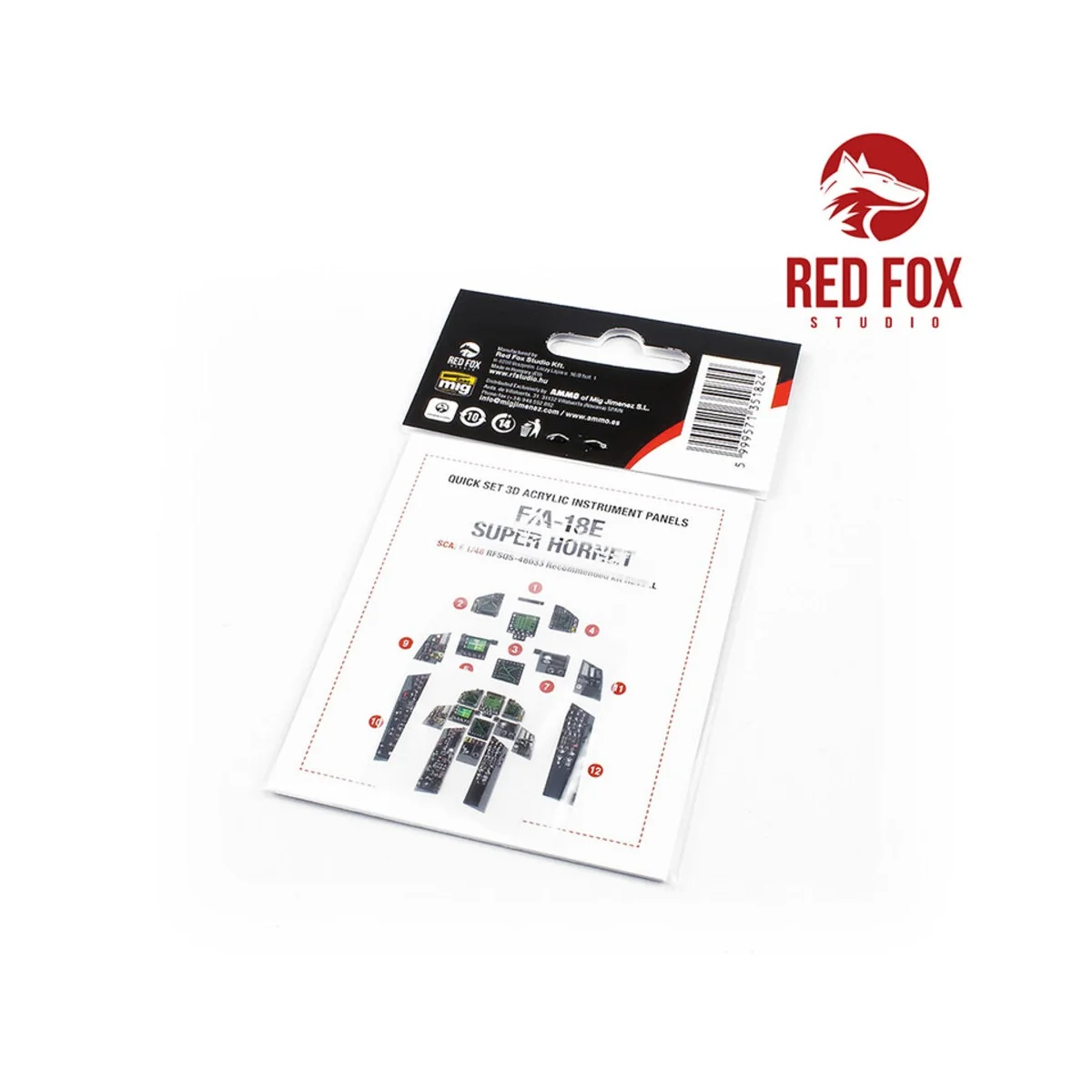 1/48 F/A-18E Super Hornet (for Revell kit), 1/48 - Red Fox Studio R...