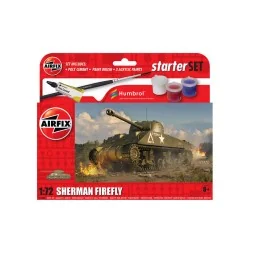 Small Beginners Set Sherman Firefly, 1/72 - Airfix A55003