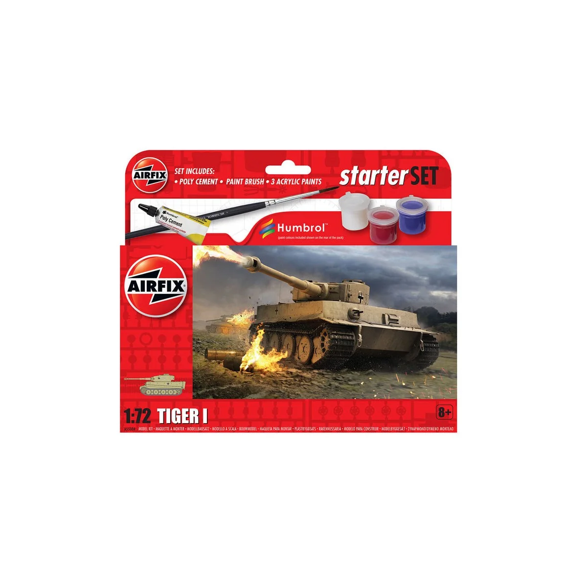 Small Beginners Set Tiger 1 - Airfix A55004