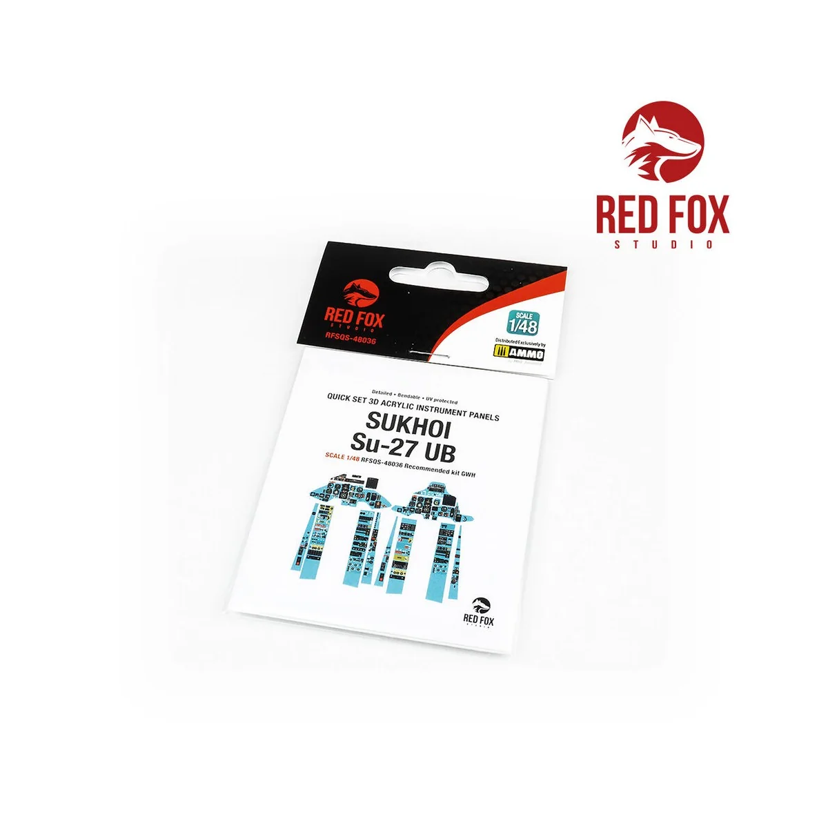 1/48 Su-27UB Flanker C (for GWH kit), 1/48 - Red Fox Studio RFSQS-4...