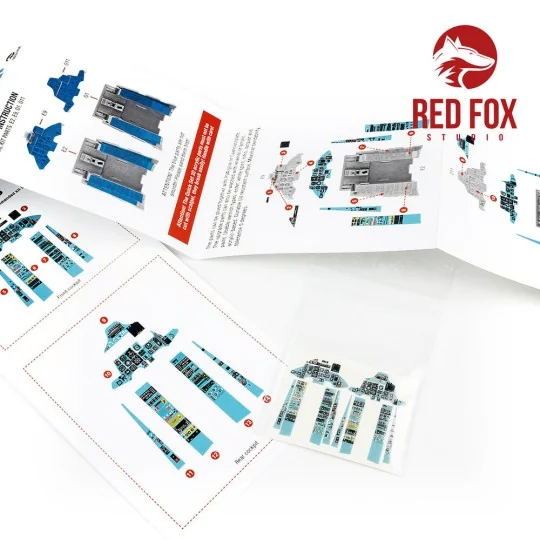 1/48 Su-27UB Flanker C (for GWH kit), 1/48 - Red Fox Studio RFSQS-4...