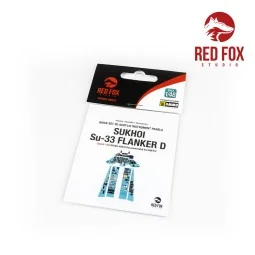 1/48 Su-33 Flanker D (for Kinetic kit), 1/48 - Red Fox Studio RFSQS...