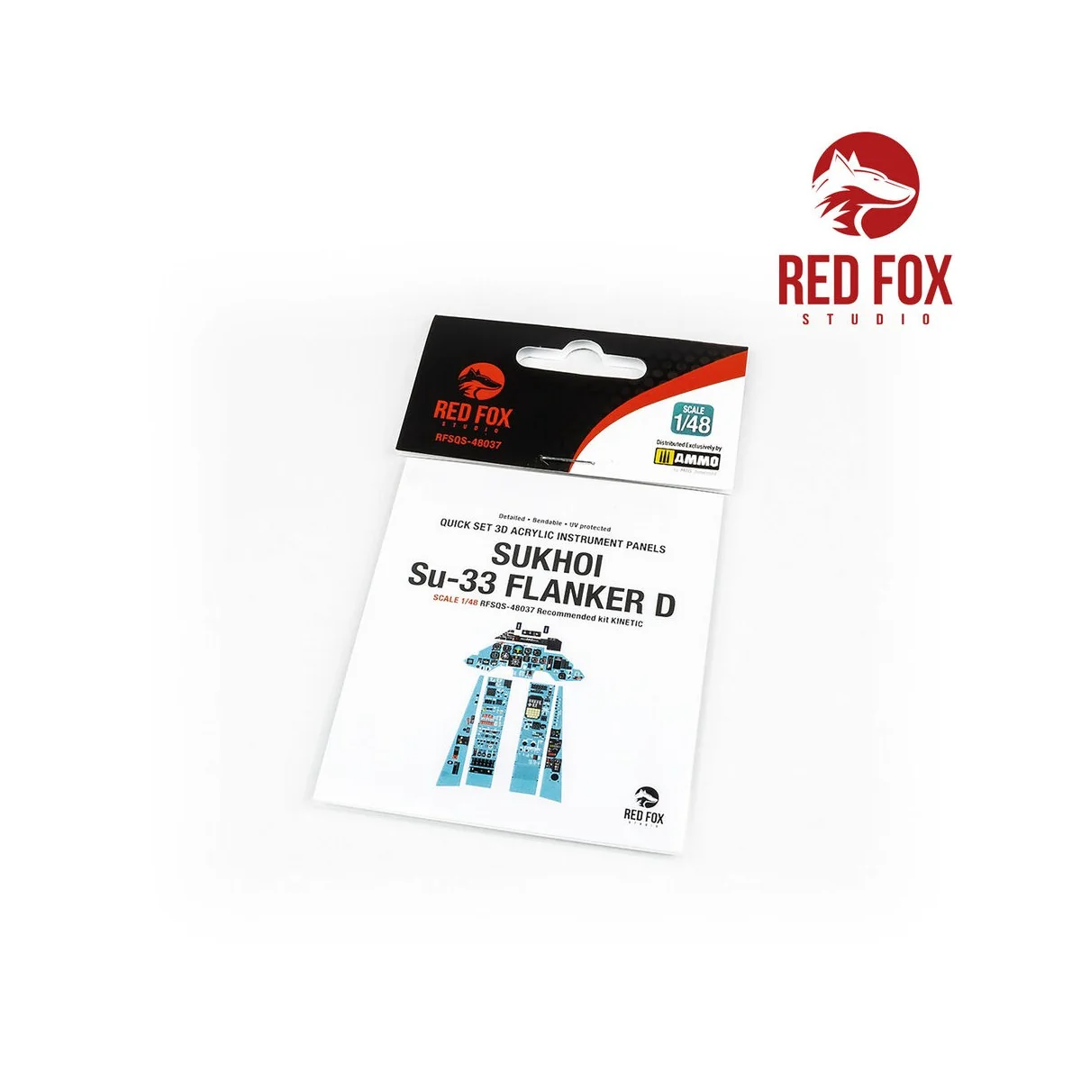 1/48 Su-33 Flanker D (for Kinetic kit), 1/48 - Red Fox Studio RFSQS...