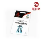 1/48 Su-33 Flanker D (for Kinetic kit), 1/48 - Red Fox Studio RFSQS...