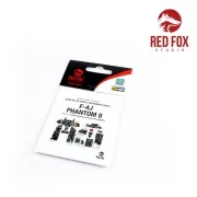1/48 F-4J Phantom II (for Academy kit) - Red Fox Studio RFSQS-48038