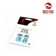 1/48 Sukhoi Su-27UB (fot Kitty Hawk kit) - Red Fox Studio RFSQS-48040