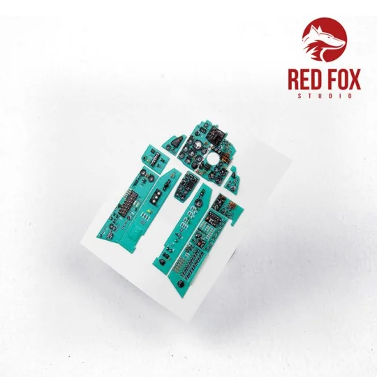 1/48 MiG-21 MF Fishbed J (for Eduard kit) - Red Fox Studio RFSQS-48042