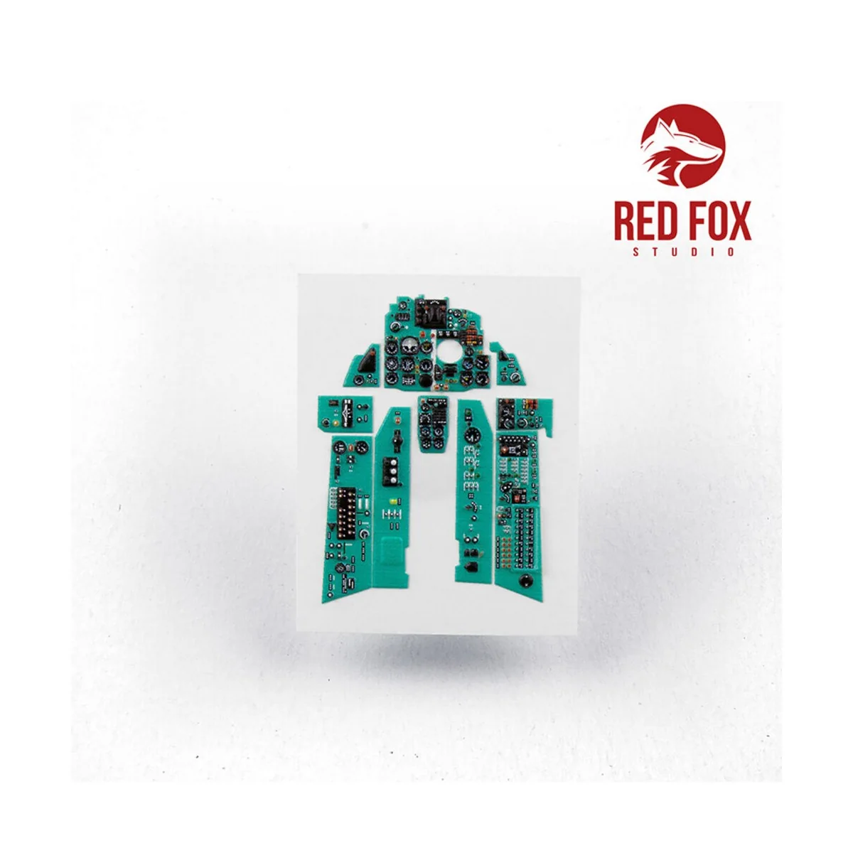 1/48 MiG-21 MF Fishbed J (for Eduard kit) - Red Fox Studio RFSQS-48042