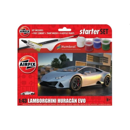 Starter Set - Lamborghini Huracan, 1/43 - Airfix A55007