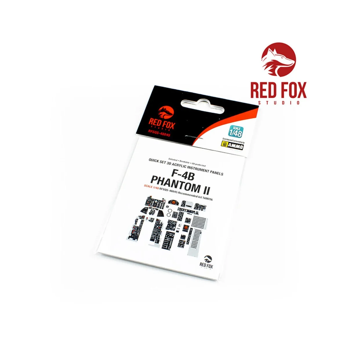 1/48 McDonnell DOUGLAS F-4B Phantom II (for Tamiya Kit), 1/48 - Red...