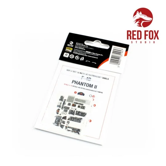 1/48 McDonnell DOUGLAS F-4B Phantom II (for Tamiya Kit) - Red Fox S...