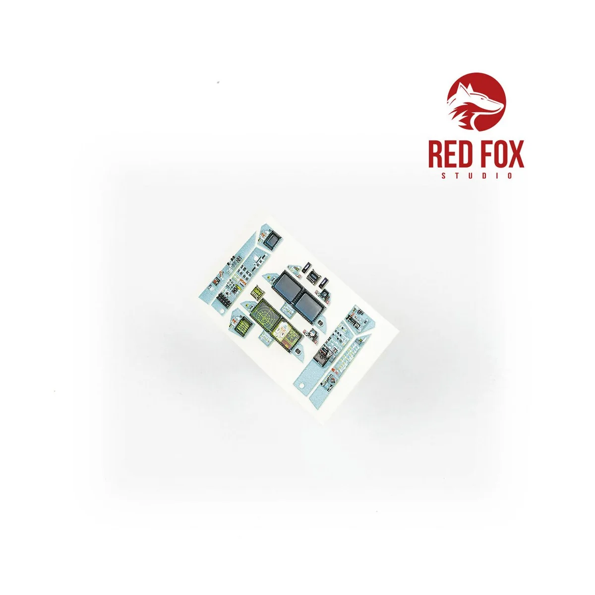 1/48 Szu 35S Flanker E (for GWH kit) - Red Fox Studio RFSQS-48046