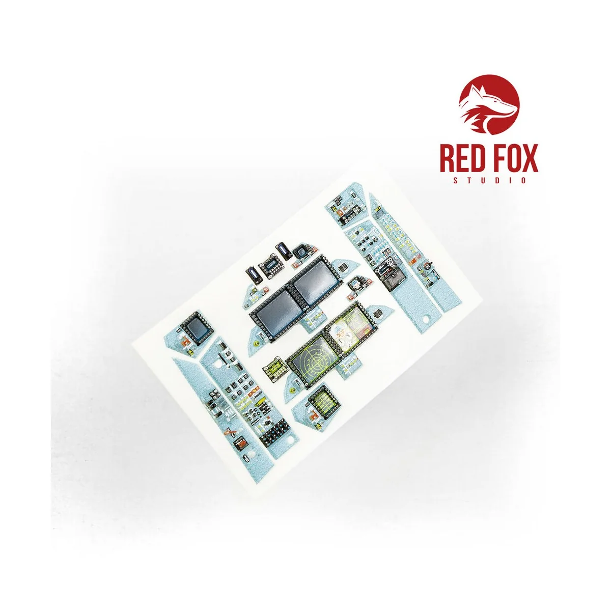 1/48 Szu 35S Flanker E (for GWH kit), 1/48 - Red Fox Studio RFSQS-4...