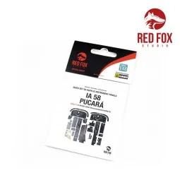 1/48 IA 58 Pucará (for Kinetic kit), 1/48 - Red Fox Studio RFSQS-48047