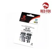 1/48 IA 58 Pucará (for Kinetic kit), 1/48 - Red Fox Studio RFSQS-48047