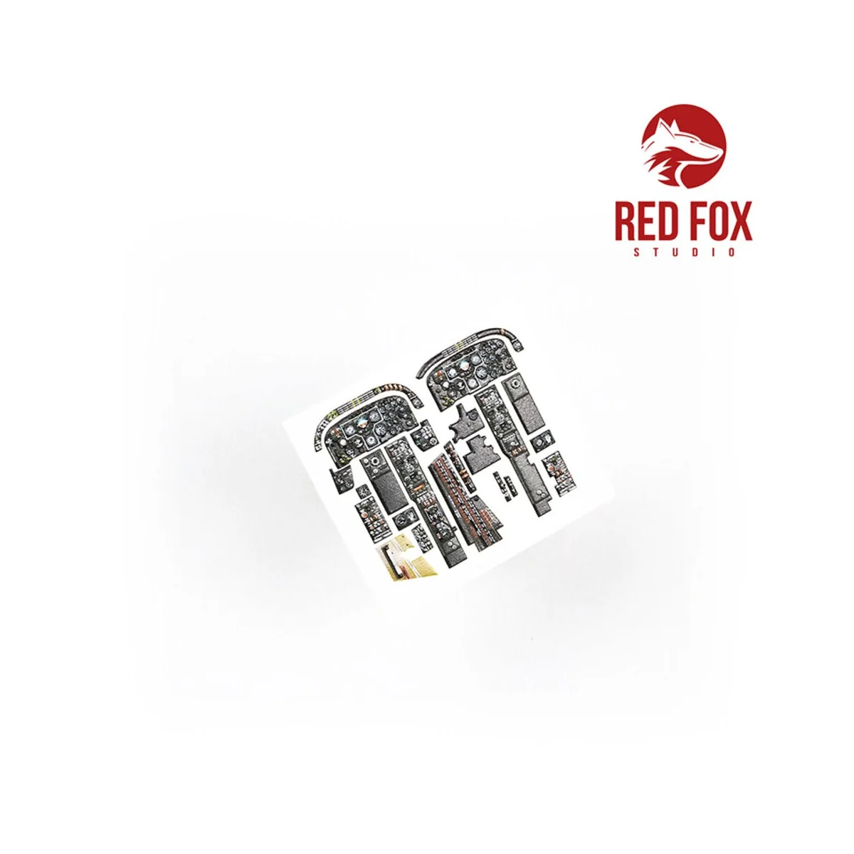 1/48 IA 58 Pucará (for Kinetic kit), 1/48 - Red Fox Studio RFSQS-48047