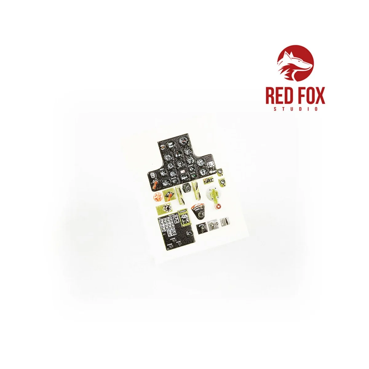 1/48 Curtiss P-40B Warhawk (for Airfix kit) - Red Fox Studio RFSQS-...