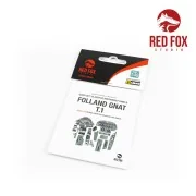 1/48 Folland Gnat T.1 (for Airfix kit), 1/48 - Red Fox Studio RFSQS...