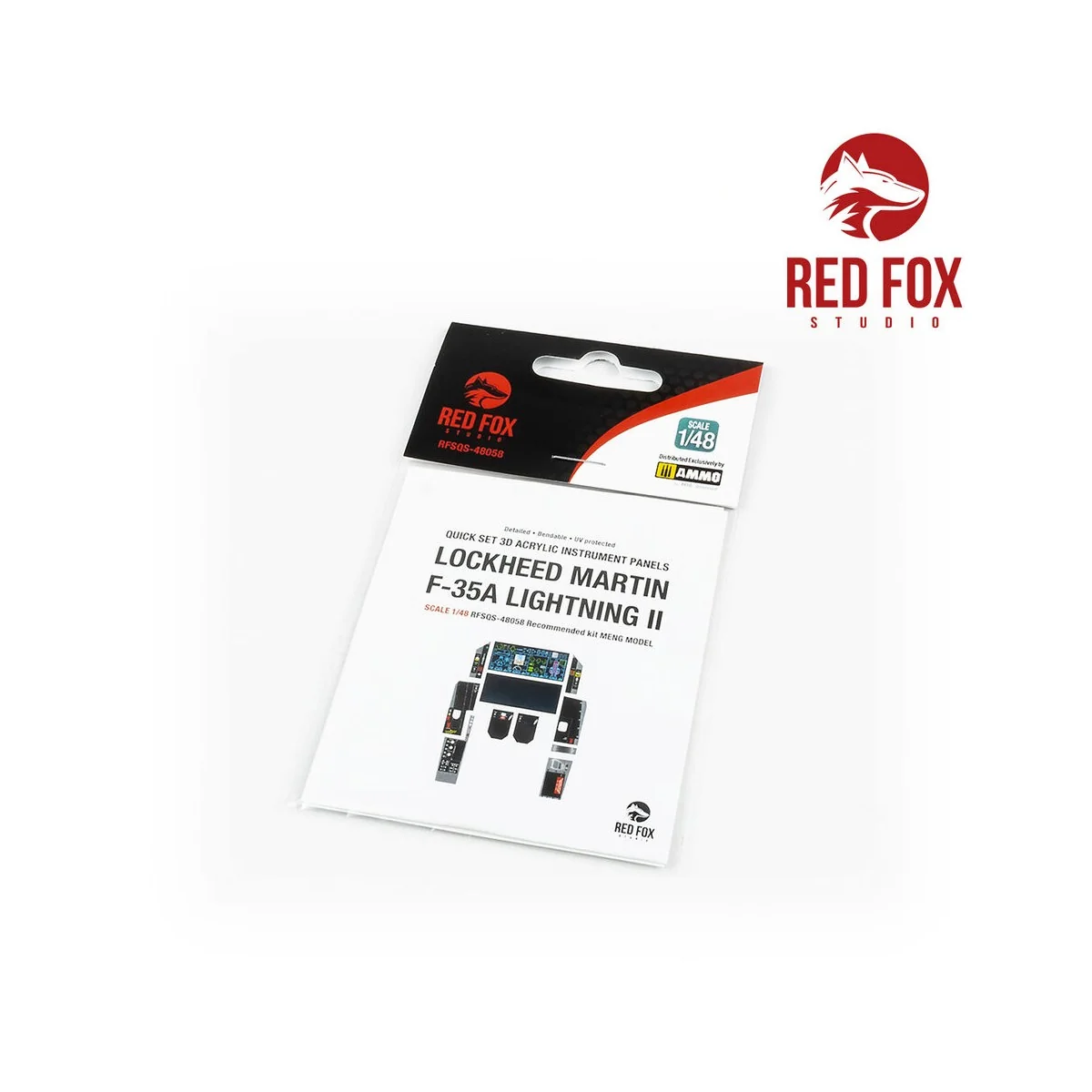1/48 F-35A Lightning II (for Meng kit), 1/48 - Red Fox Studio RFSQS...