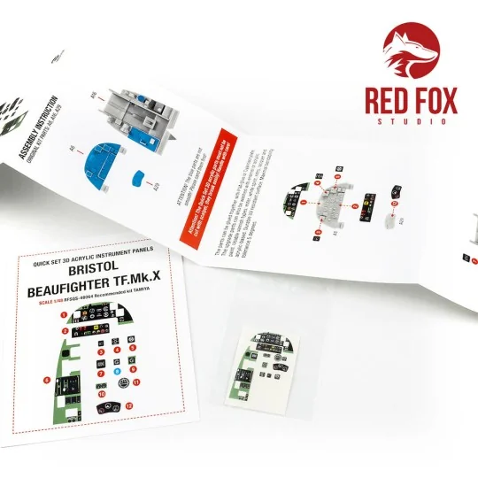 1/48 Bristol Beaufighter TF Mk.X (for Tamiya kit) - Red Fox Studio ...