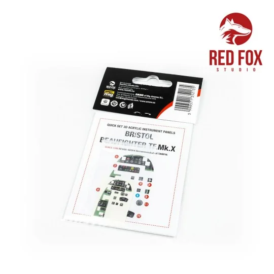 1/48 Bristol Beaufighter TF Mk.X (for Tamiya kit), 1/48 - Red Fox S...