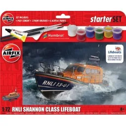 Starter Set - RNLI Shannon Class Lifeboat, 1/72 - Airfix A55015