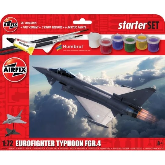 Starter Set - Eurofighter Typhoon FGR.4, 1/72 - Airfix A55016 Starter Set - Eurofighter Typhoon FGR.4, 1/72 - Airfix A55016