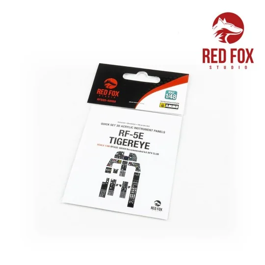 1/48 RF-5E Tigereye (for AFV Club kit), 1/48 - Red Fox Studio RFSQS...