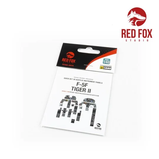 1/48 F-5F Tiger II (for AFV Club kit), 1/48 - Red Fox Studio RFSQS-...