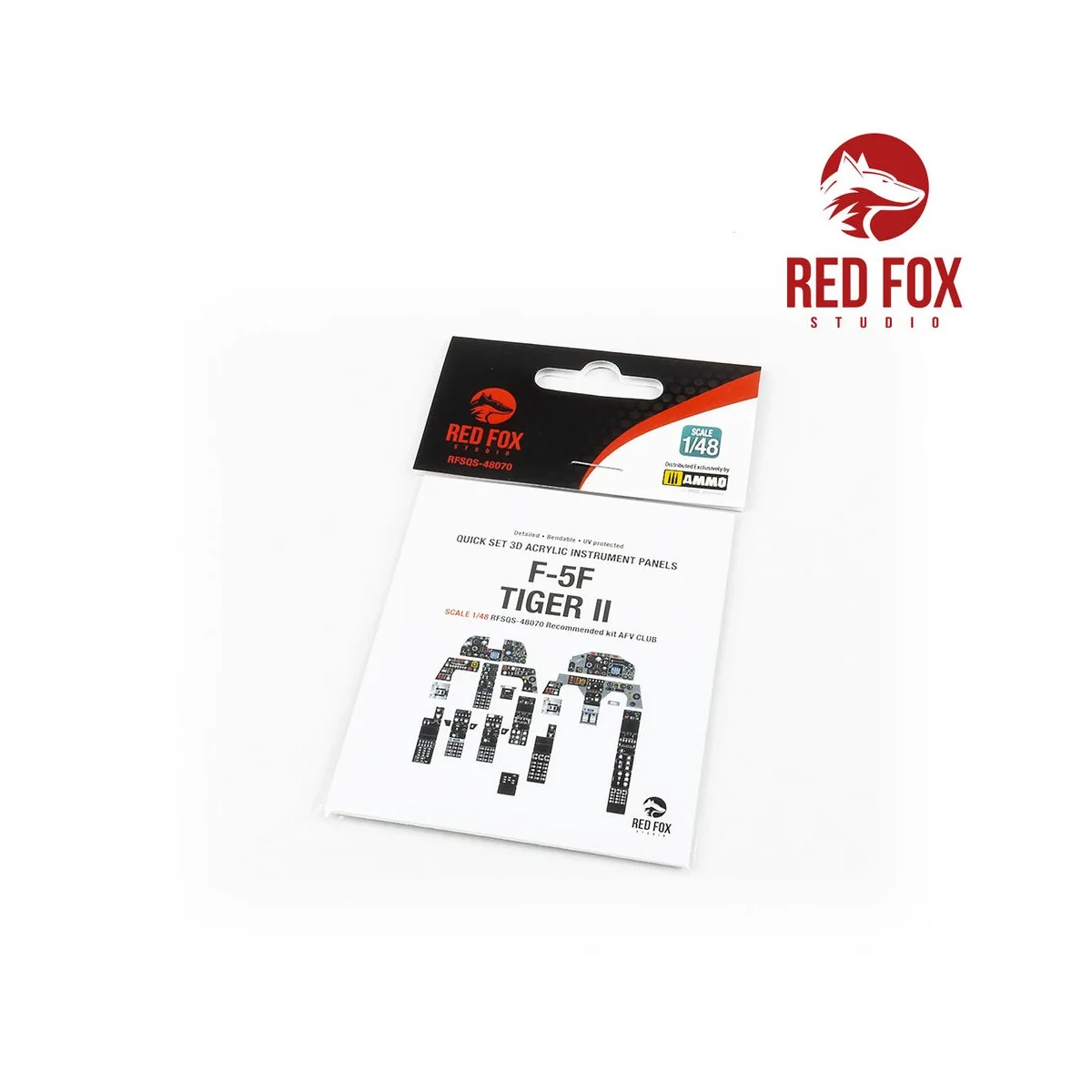 1/48 F-5F Tiger II (for AFV Club kit), 1/48 - Red Fox Studio RFSQS-...