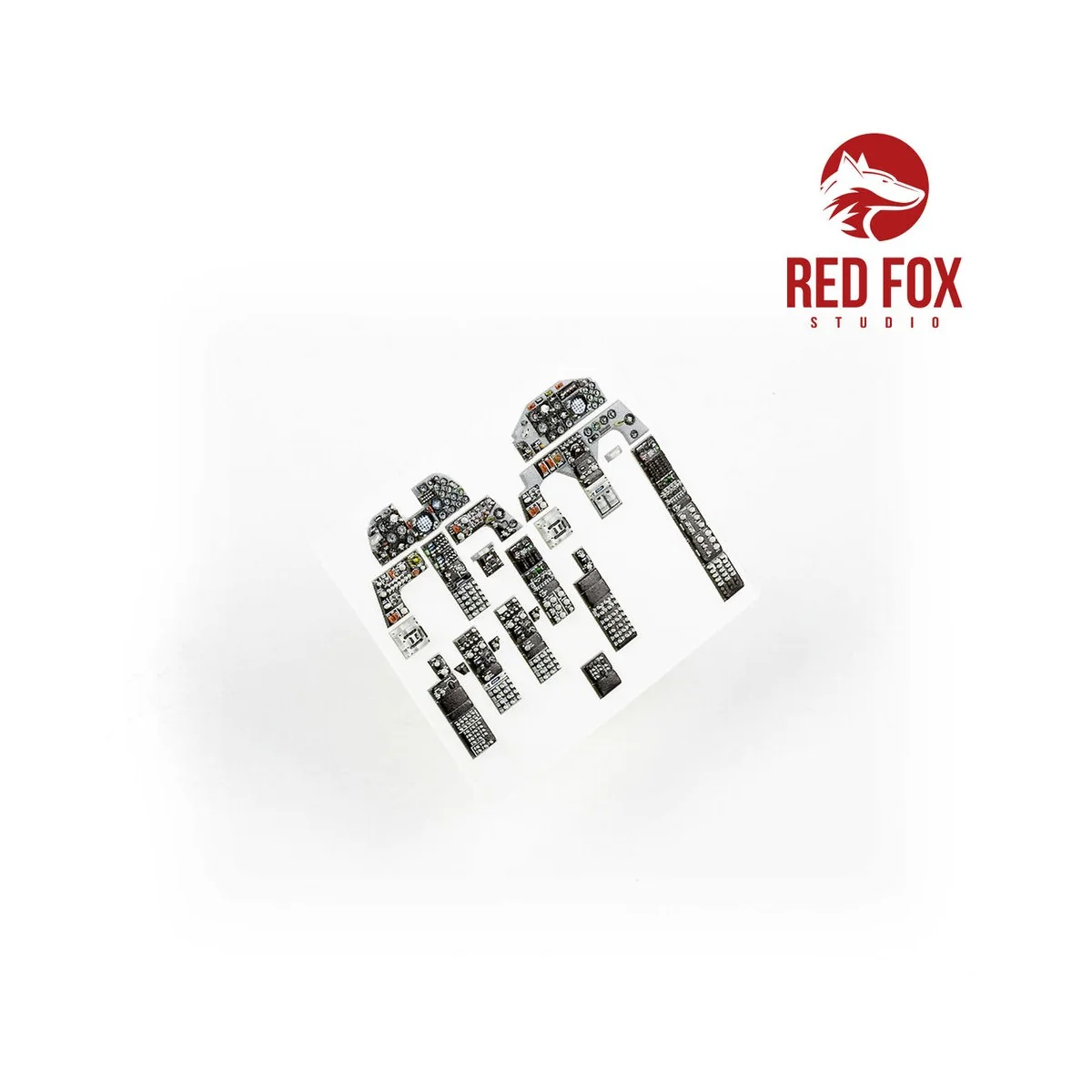 1/48 F-5F Tiger II (for AFV Club kit) - Red Fox Studio RFSQS-48070