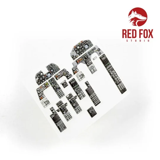 1/48 F-5F Tiger II (for AFV Club kit), 1/48 - Red Fox Studio RFSQS-...