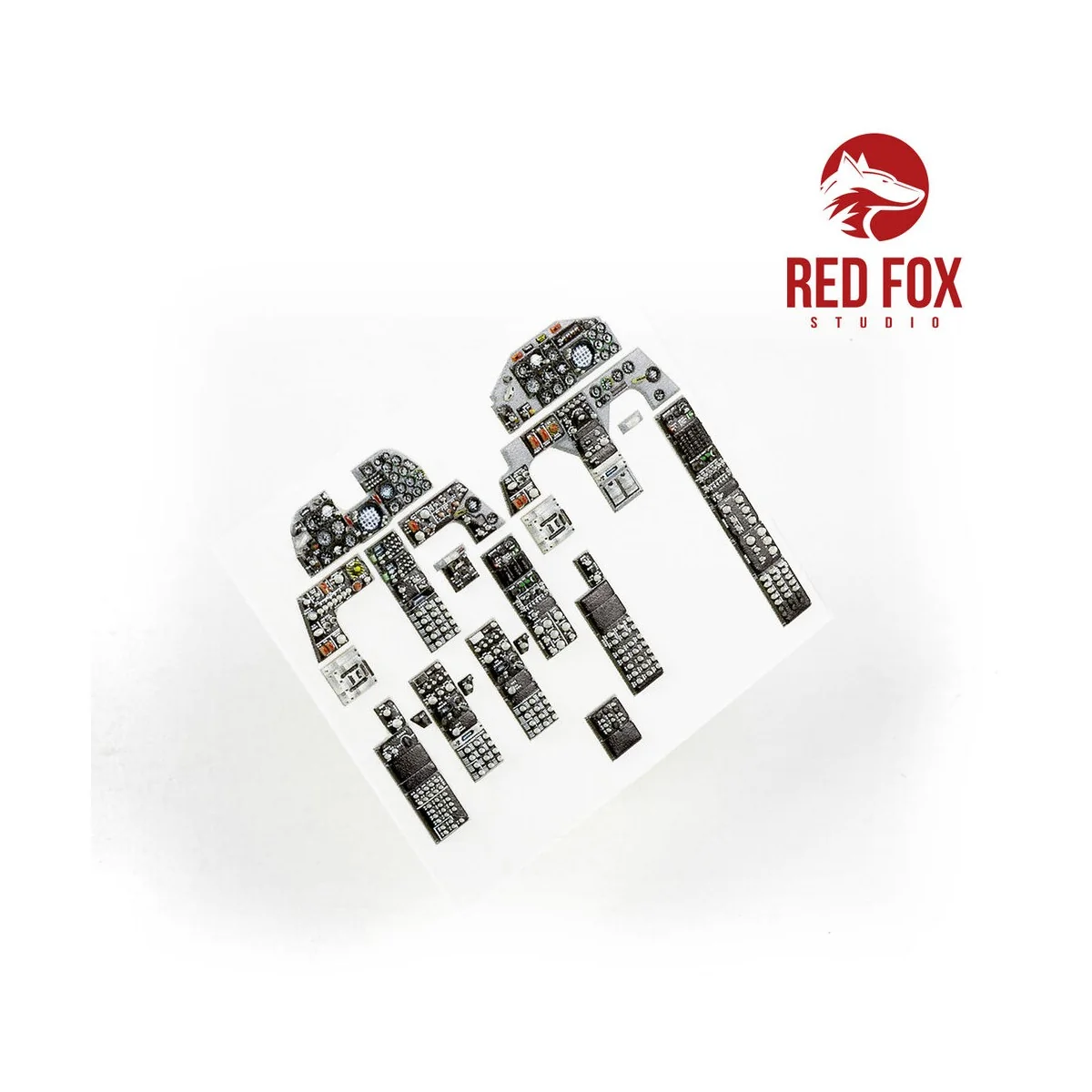 1/48 F-5F Tiger II (for AFV Club kit) - Red Fox Studio RFSQS-48070