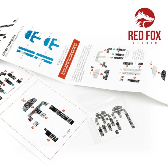 1/48 F-5F Tiger II (for AFV Club kit) - Red Fox Studio RFSQS-48070