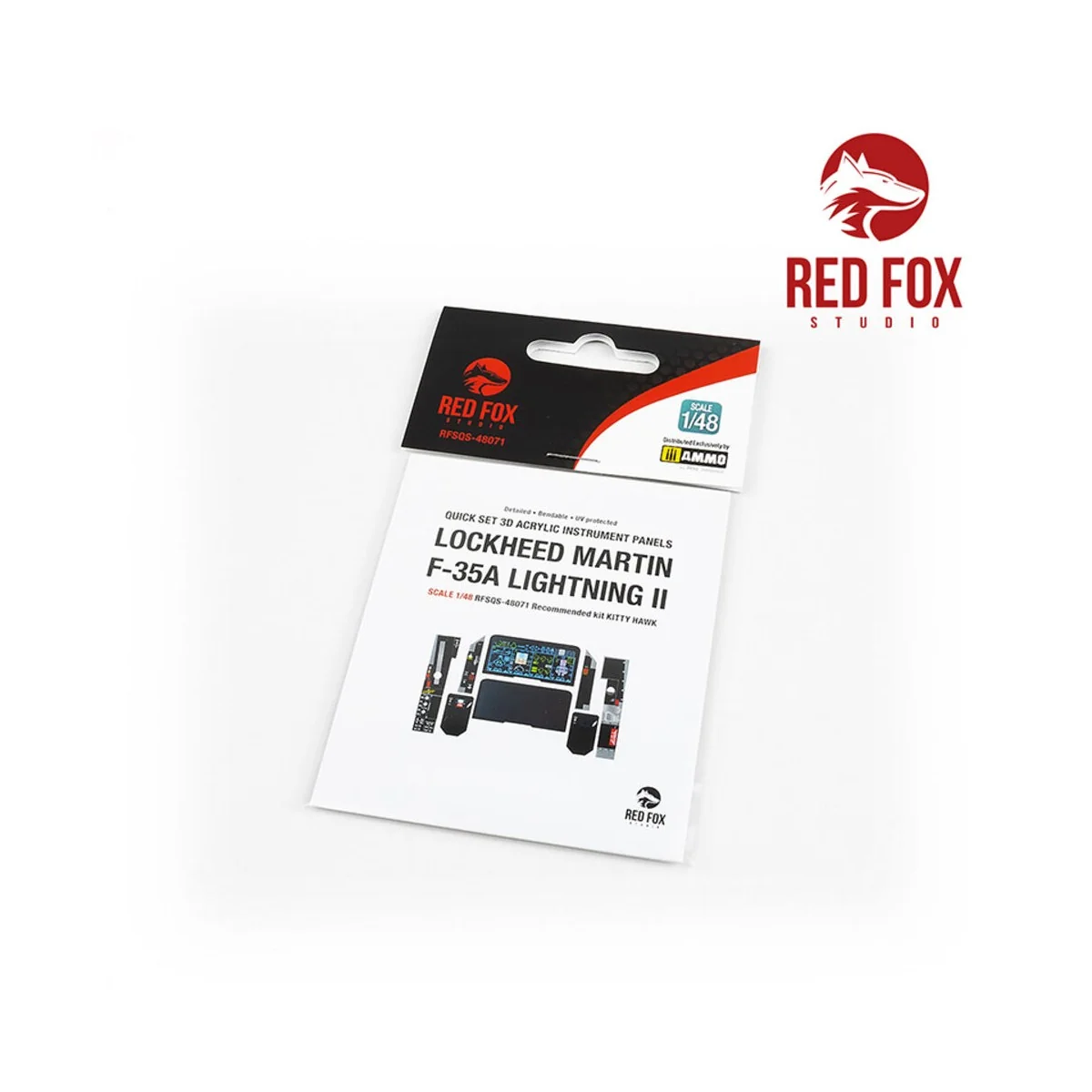 1/48 F-35A Lightning II (for Kitty Hawk kit), 1/48 - Red Fox Studio...