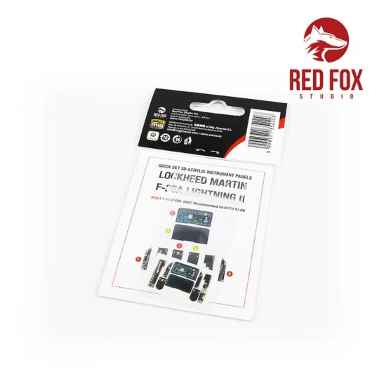 1/48 F-35A Lightning II (for Kitty Hawk kit) - Red Fox Studio RFSQS...