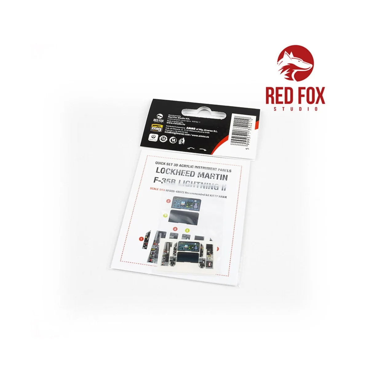 1/48 F-35B Lightning II (for Kitty Hawk kit), 1/48 - Red Fox Studio...