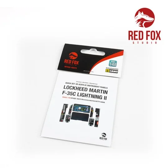 1/48 F-35C Lightning II (for Kitty Hawk kit), 1/48 - Red Fox Studio...