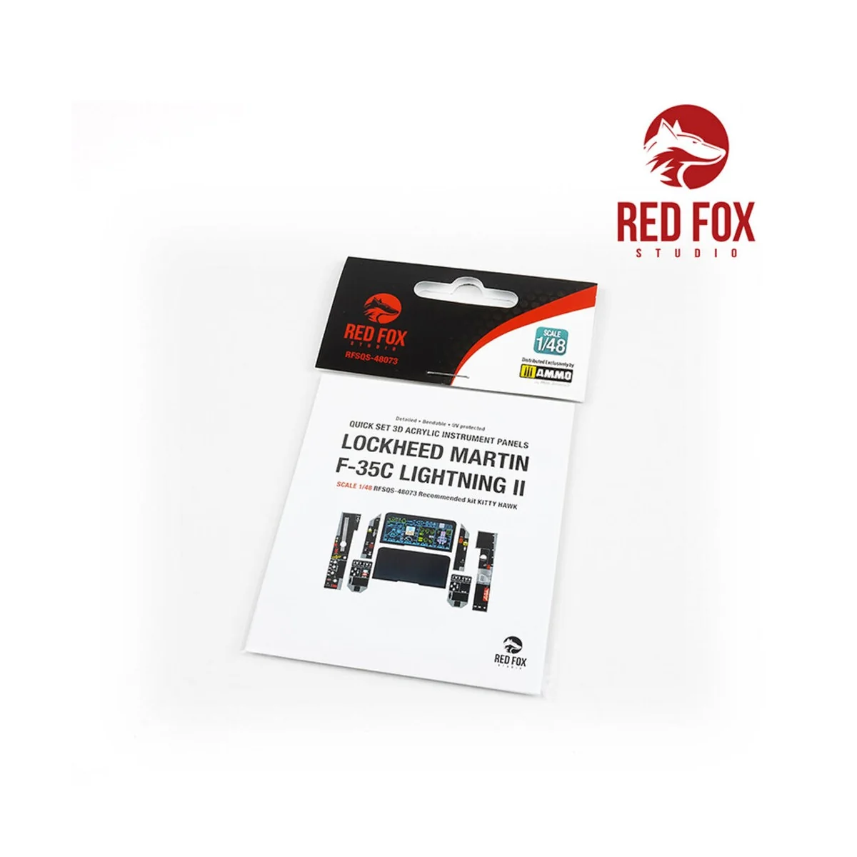 1/48 F-35C Lightning II (for Kitty Hawk kit) - Red Fox Studio RFSQS...