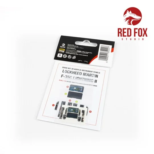 1/48 F-35C Lightning II (for Kitty Hawk kit) - Red Fox Studio RFSQS...
