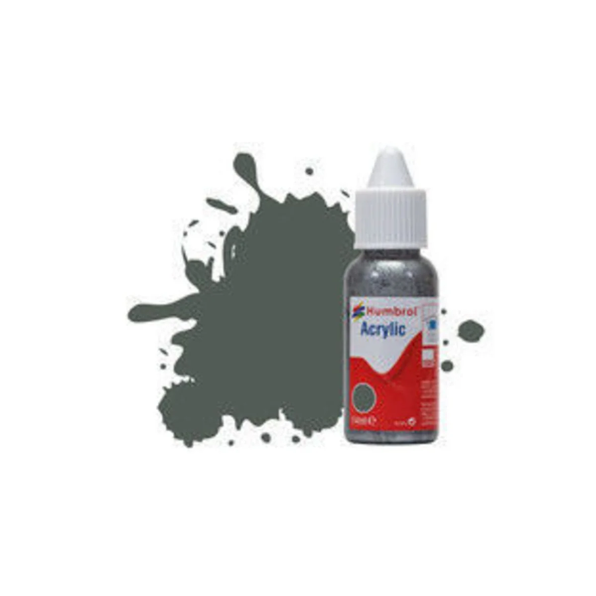 HUMBROL ACRYLIC DROPPER BOTTLE 14ML No 1 Primer - Matt - Humbrol DB...