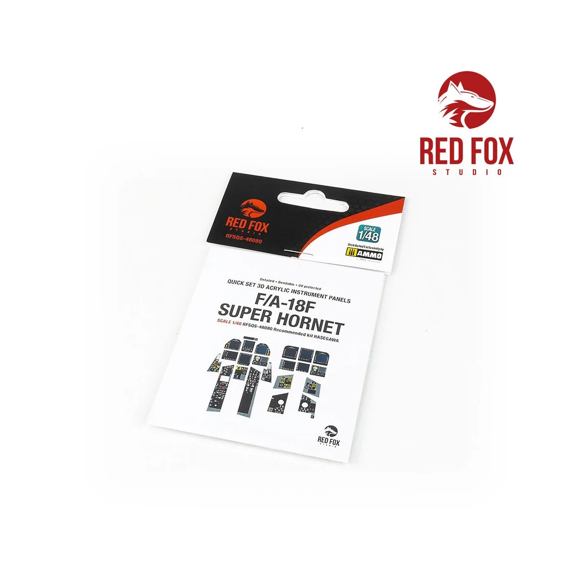 1/48 F/A-18F Super Hornet (for Hasegawa kit), 1/48 - Red Fox Studio...
